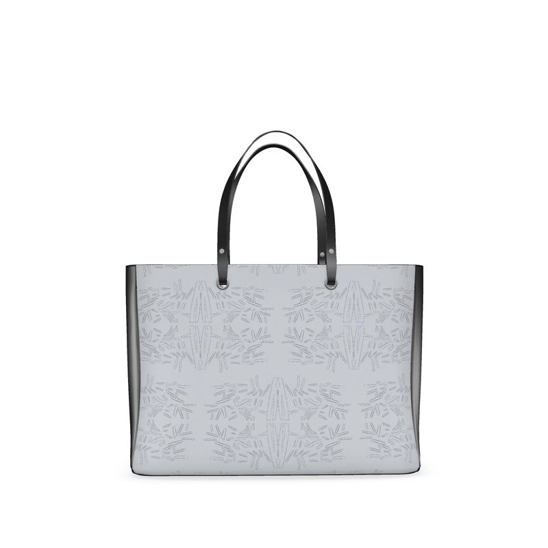 Approaching Christmas | Gifts | Women | Handbag | Stubble Muddle Design Black & Link Water | Fragmentation Collection