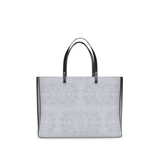 Approaching Christmas | Gifts | Women | Handbag | Stubble Muddle Design Black & Link Water | Fragmentation Collection