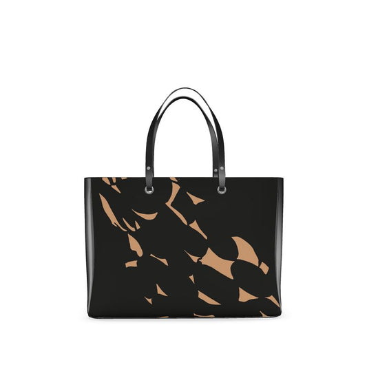 Approaching Christmas | Gifts | Women | Handbag | Tumbling Slivers Design Feldspar & Black | Fragmentation Collection