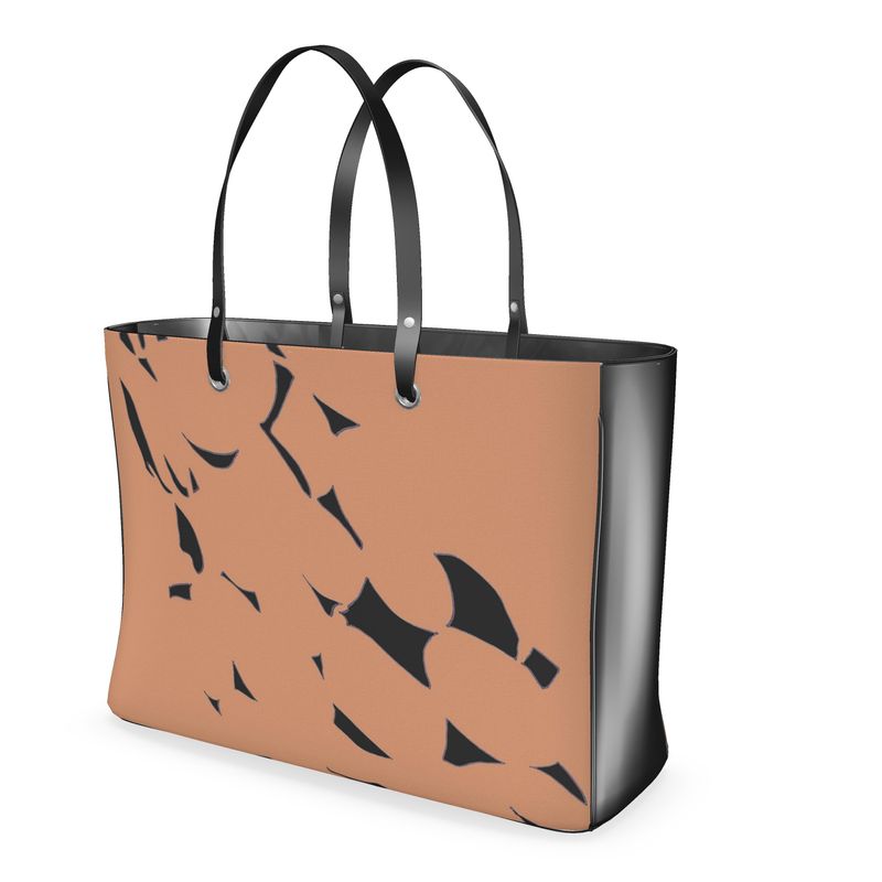 Approaching Christmas | Gifts | Women | Handbag | Tumbling Slivers Design Black & Feldspar | Fragmentation Collection