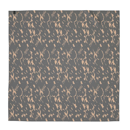 Approaching Christmas | Gifts | Women | Scarf Wrap Shawl | Flipped Tumbling Slivers Design Black & Feldspar | Fragmentation Collection