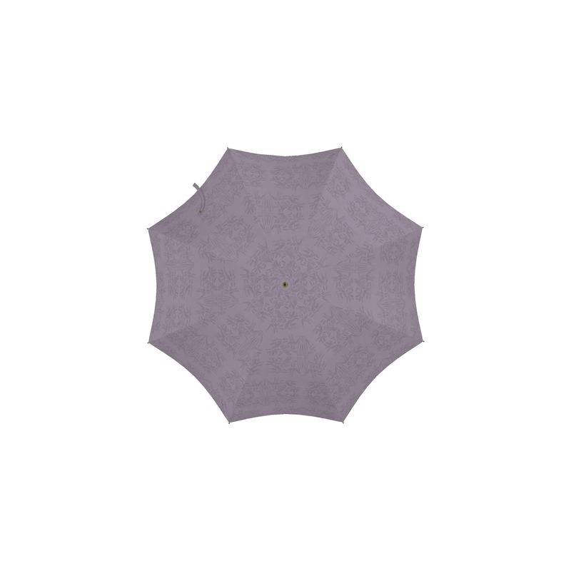 Approaching Christmas | Gifts | Umbrella | Stubble Muddle Design Black & Chatelle | Fragmentation Collection